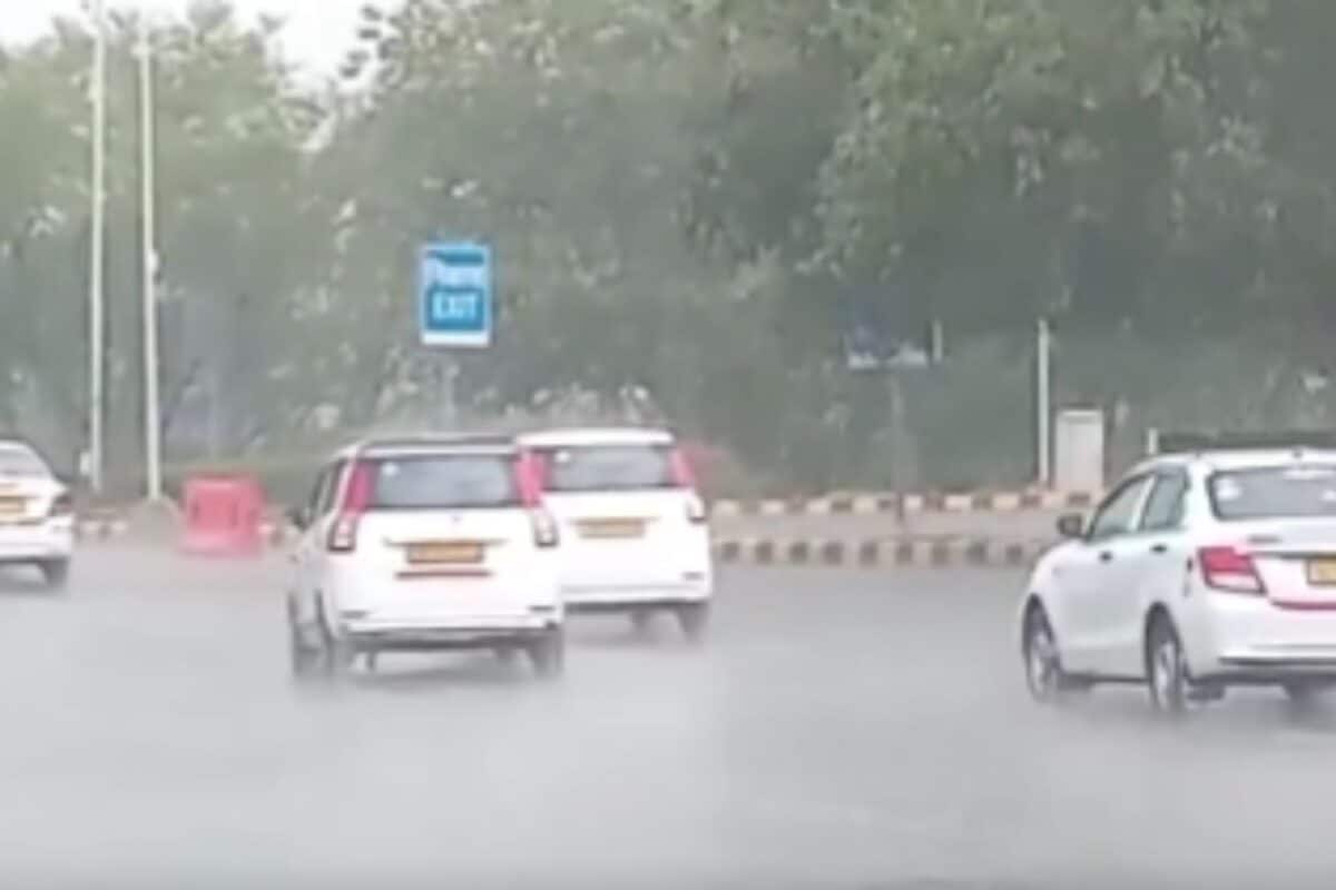 A Short-Lived Respite: Rain Lashes Parts of National Capital as Heatwave Threat Looms