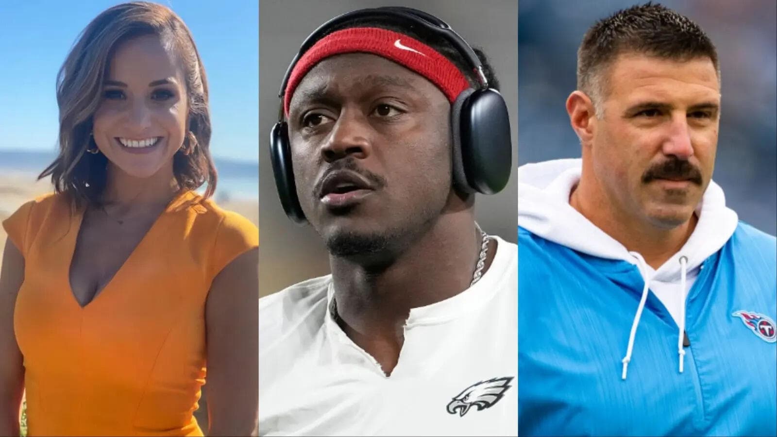 AJ Brown Breaks Silence on Dianna Russini Trade Rumours Amidst Mike Vrabel Controversy