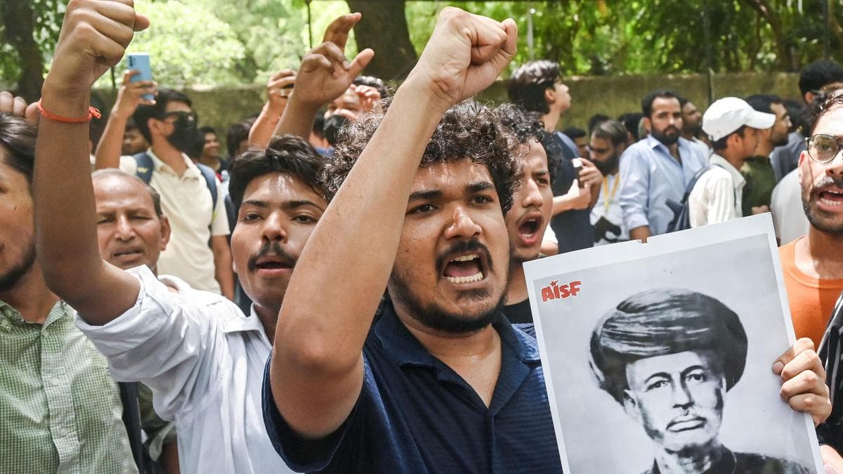 Amid Exam Chaos, Delhi Students Rally Behind CJP Protest for Education Reform