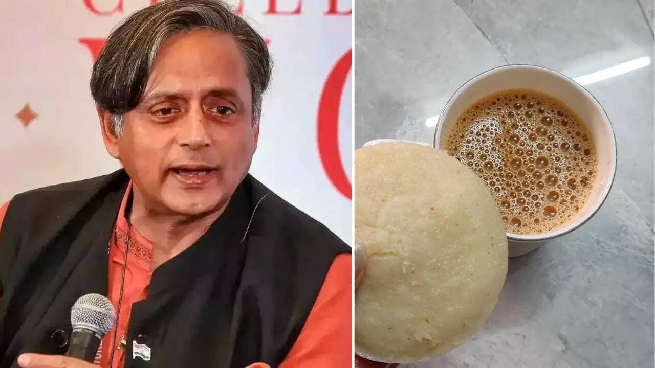 Beyond the Menu: Shashi Tharoor’s Witty Take on the Viral Chai-Idli Debate