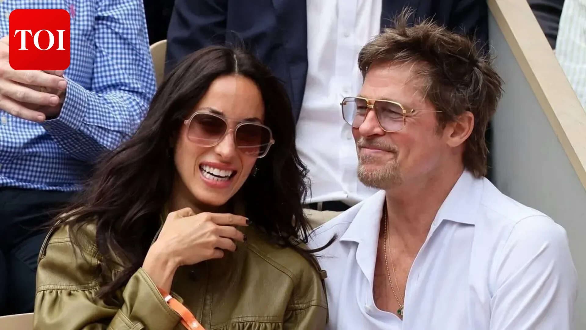 Brad Pitt and Ines de Ramon Bring Hollywood Glamour to the 2026 French Open in Paris