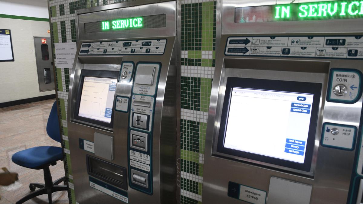 Chennai Metro Phase II: Seven stations on Poonamallee-Vadapalani stretch await ticket vending machines