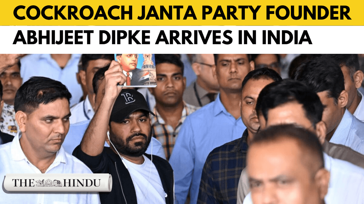 Cockroach Janta Party Founder Abhijeet Dipke Reaches Delhi for Jantar Mantar Protest