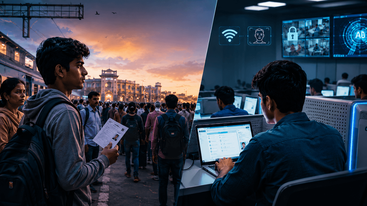 Ctrl+Alt+Examine: Can India’s massive competitive exams finally move online?