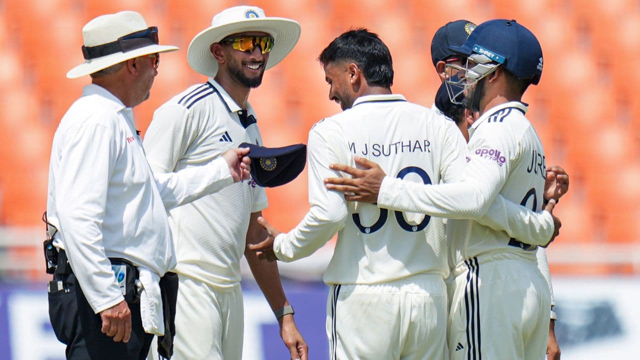 Dream Debut: Manav Suthar Shines as India Tightens Grip in New Chandigarh Test