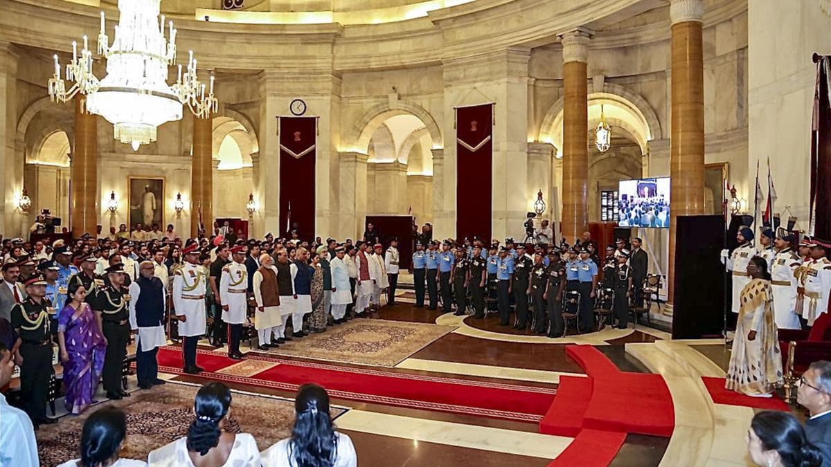 From Space Missions to Stormy Seas: President Murmu Honors India’s Bravest
