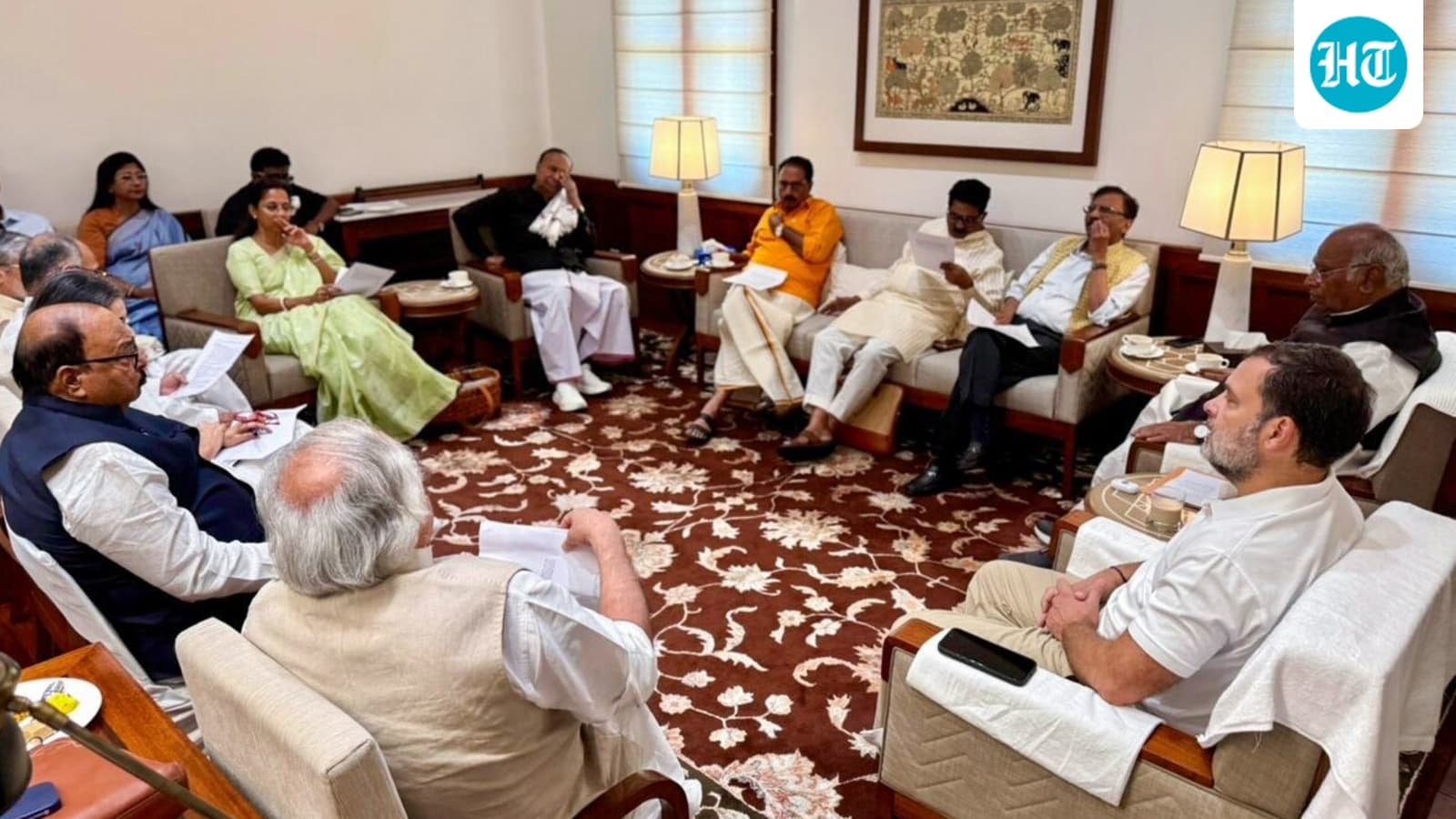 INDIA Bloc Convenes in Delhi: 23 Parties Join Huddle as DMK and AAP Stay Away