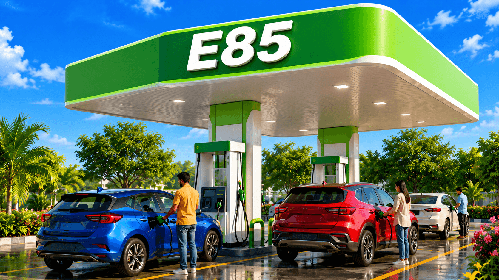 India Shifts Gears: E85 Ethanol Fuel Hits Pumps at Rs 20 Cheaper Rate