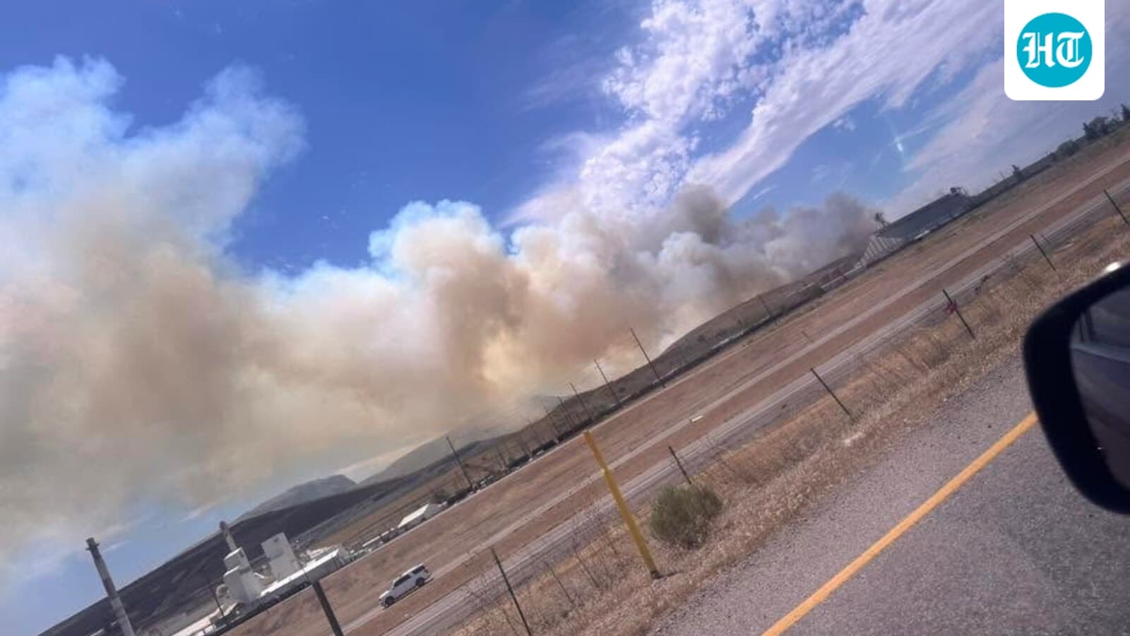 Michaud Creek Fire Flares Up Near Pocatello, Idaho, Sending Plumes of Smoke Across the Region
