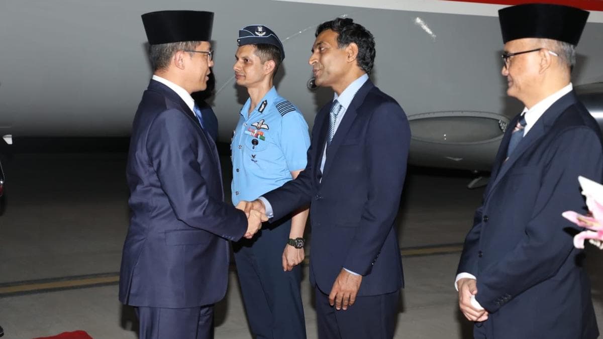 Strengthening Ties: Indonesian FM Sugiono Reaches New Delhi for 8th Joint Commission Meeting