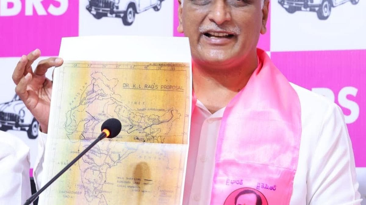 Telangana Water Rights at Risk: BRS Alleges Betrayal in Godavari-Cauvery Link Plan
