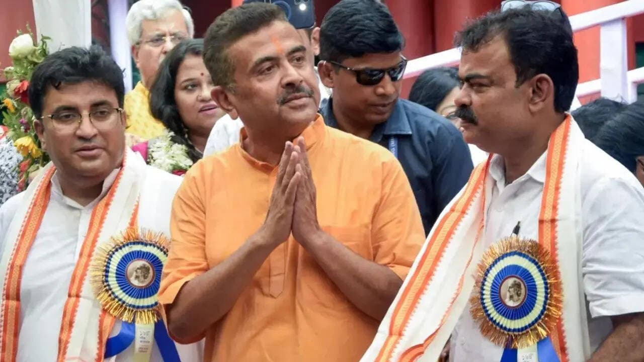 West Bengal CM Suvendu Adhikari In Delhi To Finalise Cabinet Portfolios