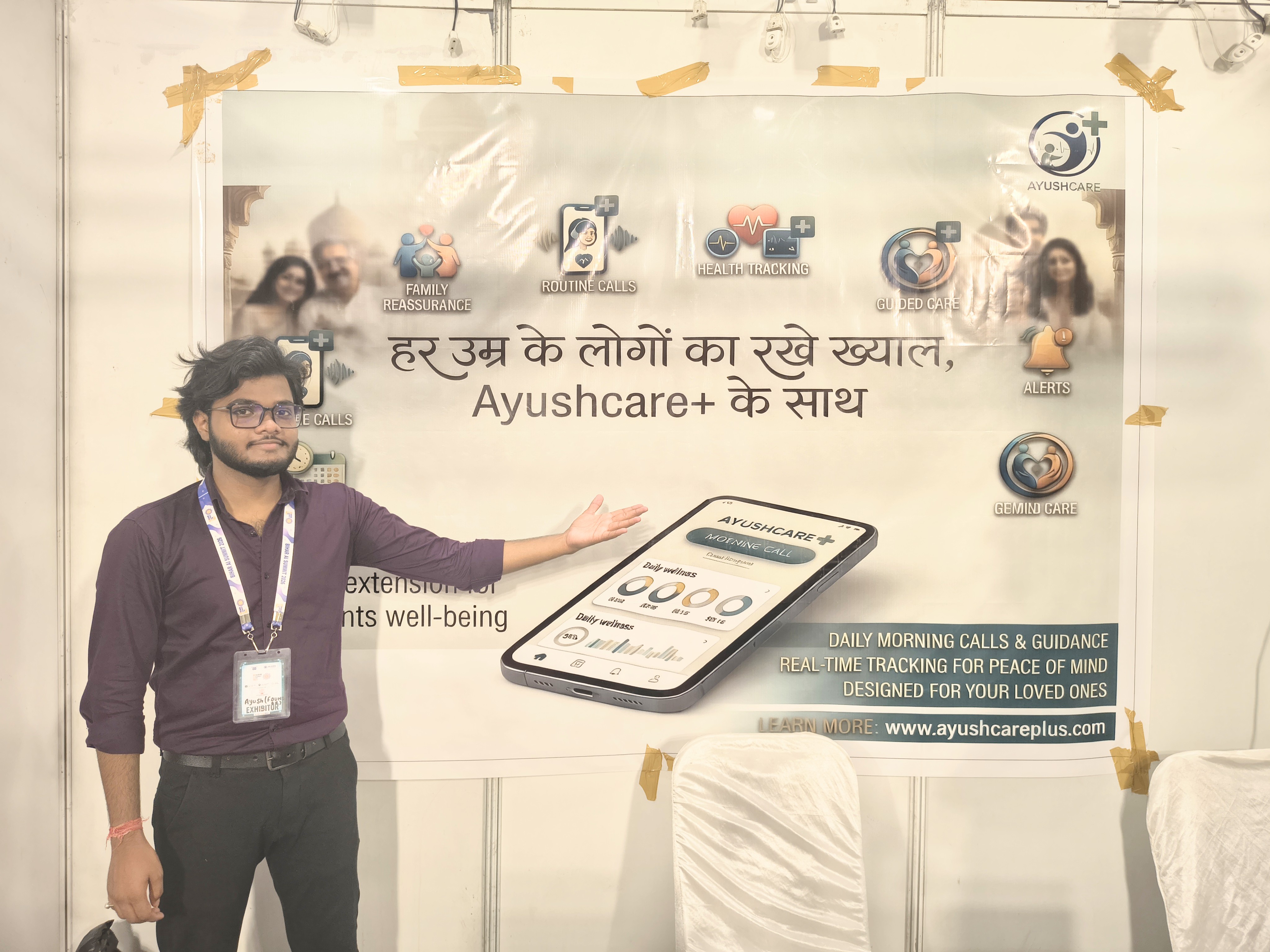 Ayush Raj — official banner photo, founder & technology entrepreneur