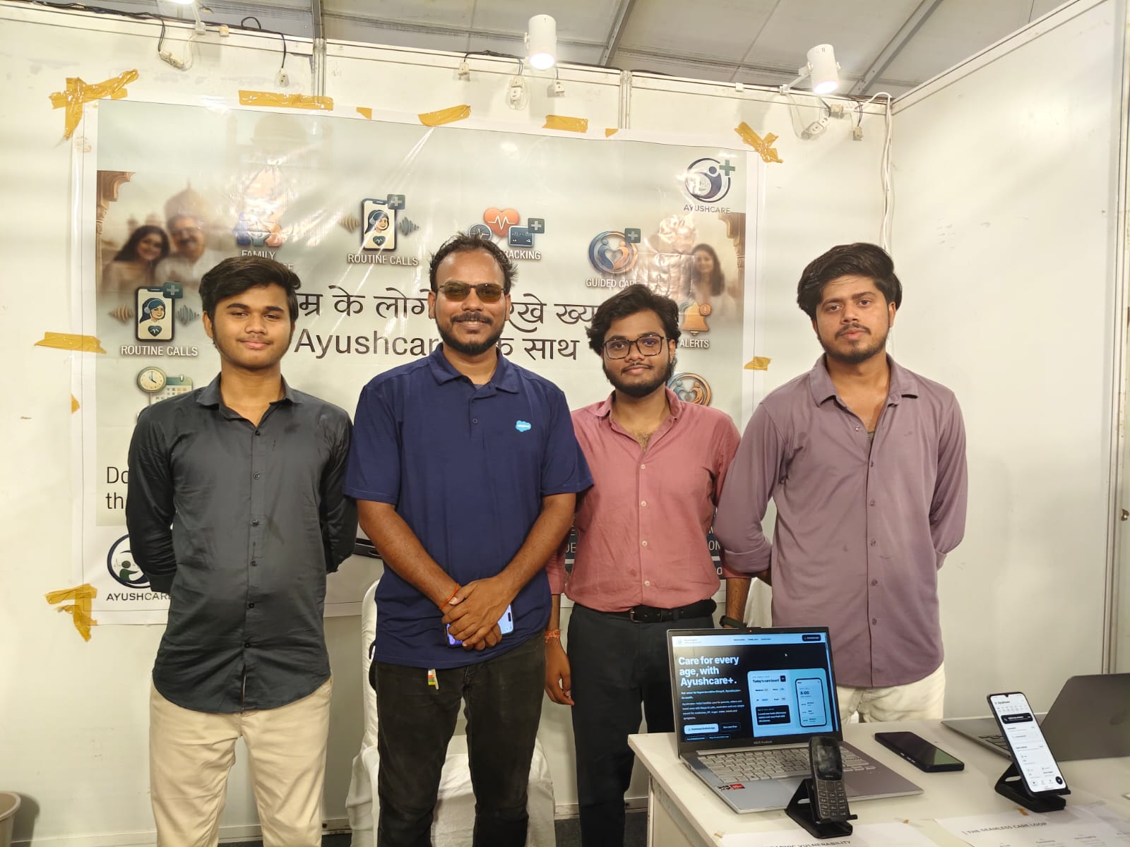 Ayush Raj — headshot of the young founder from Patna, Bihar, India
